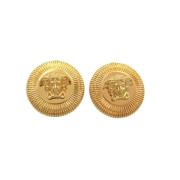 Pre-owned Yellow Gold earrings Versace Pre-owned , Yellow , Dames