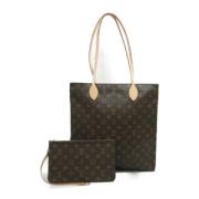 Pre-owned Canvas louis-vuitton-bags Louis Vuitton Vintage , Brown , Da...