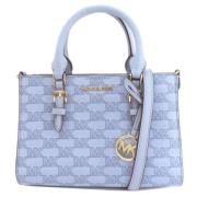 Pre-owned Canvas handbags Michael Kors Pre-owned , Blue , Dames