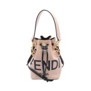 Pre-owned Leather fendi-bags Fendi Vintage , Pink , Dames