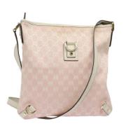 Pre-owned Canvas gucci-bags Gucci Vintage , Pink , Dames