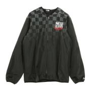 Zwarte Windbreaker Jas voor Mannen New Era , Black , Heren