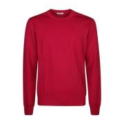 Rode Sweatshirt Aw24 Stijl Boglioli , Red , Heren