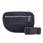 Pre-owned Fabric crossbody-bags Burberry Vintage , Black , Dames