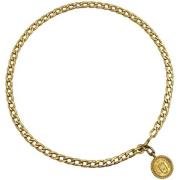 Pre-owned Fabric chanel-jewelry Chanel Vintage , Yellow , Dames