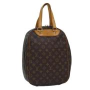 Pre-owned Canvas handbags Louis Vuitton Vintage , Brown , Dames