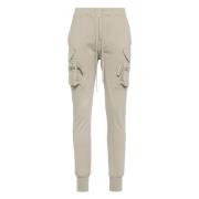 Grijze Elastische Broek met Zakken Rick Owens , Gray , Dames