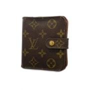 Pre-owned Fabric wallets Louis Vuitton Vintage , Brown , Unisex