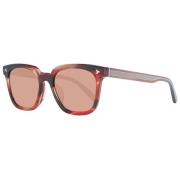 Bruine Unisex Zonnebril Vierkante Stijl Bally , Brown , Unisex