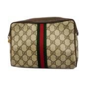 Pre-owned Plastic gucci-bags Gucci Vintage , Brown , Dames