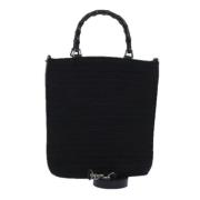 Pre-owned Nylon handbags Gucci Vintage , Black , Dames