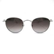 Pre-owned Plastic sunglasses Moncler Pre-owned , White , Dames