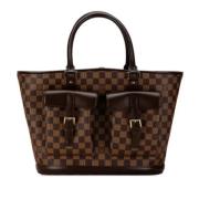 Pre-owned Canvas louis-vuitton-bags Louis Vuitton Vintage , Brown , Da...