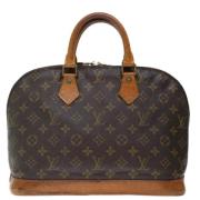 Pre-owned Canvas handbags Louis Vuitton Vintage , Brown , Dames