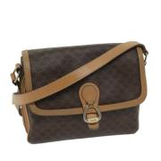 Pre-owned Canvas celine-bags Celine Vintage , Brown , Dames