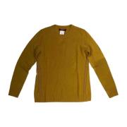 Zuivere Cashmere Gebreide Trui Max Mara , Yellow , Dames