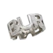 Pre-owned Metal rings Burberry Vintage , Gray , Dames