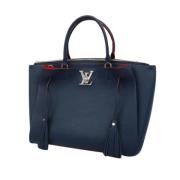 Pre-owned Leather louis-vuitton-bags Louis Vuitton Vintage , Blue , Da...