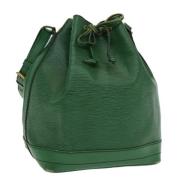 Pre-owned Leather louis-vuitton-bags Louis Vuitton Vintage , Green , D...