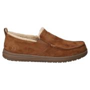 Comfortabele Memory Foam Pantoffel Cognac Skechers , Brown , Heren