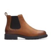 Bruine Chelsea Boots Orinoco 2 Lane Clarks , Brown , Dames