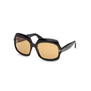 Geometrische damesbril model REN 1155 Tom Ford , Black , Dames