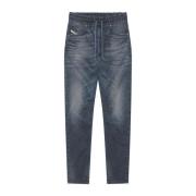 Denim Jeans Ss24 Diesel , Blue , Heren