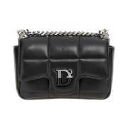 Statement Crossbody Tas Dsquared2 , Black , Dames