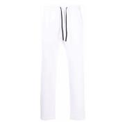 Katoenmix Trainingsbroek Stijlvol Comfort Emporio Armani , White , Her...