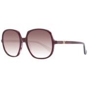 Bourgondische Dames Zonnebril Verlooplens Max Mara , Brown , Dames