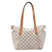 Pre-owned Leather louis-vuitton-bags Louis Vuitton Vintage , Beige , D...