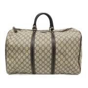 Pre-owned Plastic gucci-bags Gucci Vintage , Beige , Dames