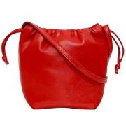 Pre-owned Leather crossbody-bags Loewe Pre-owned , Red , Dames