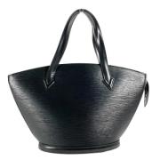 Pre-owned Leather louis-vuitton-bags Louis Vuitton Vintage , Black , D...