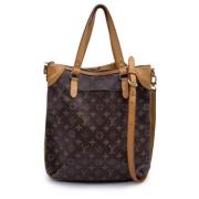 Pre-owned Canvas louis-vuitton-bags Louis Vuitton Vintage , Brown , Da...