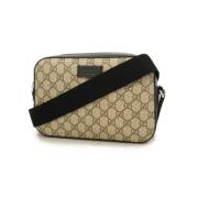 Pre-owned Leather gucci-bags Gucci Vintage , Brown , Dames