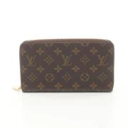 Pre-owned Plastic wallets Louis Vuitton Vintage , Brown , Dames