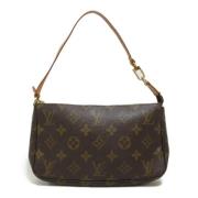 Pre-owned Canvas louis-vuitton-bags Louis Vuitton Vintage , Brown , Da...