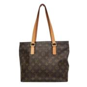 Pre-owned Fabric louis-vuitton-bags Louis Vuitton Vintage , Brown , Da...