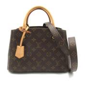 Pre-owned Canvas louis-vuitton-bags Louis Vuitton Vintage , Brown , Da...