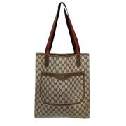 Pre-owned Plastic gucci-bags Gucci Vintage , Brown , Dames