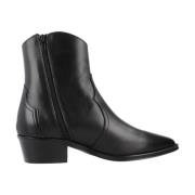 Stijlvolle Cowboy Laarzen voor Vrouwen Alpe , Black , Dames