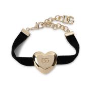 Zwarte armbanden voor vrouwen Dolce & Gabbana , Black , Dames