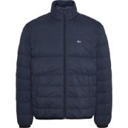 Blauwe Winter Donsjas Tommy Jeans , Blue , Heren