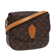 Pre-owned Canvas louis-vuitton-bags Louis Vuitton Vintage , Brown , Da...