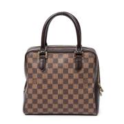 Pre-owned Coated canvas handbags Louis Vuitton Vintage , Brown , Dames