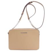 Pre-owned Fabric shoulder-bags Michael Kors Pre-owned , Beige , Dames