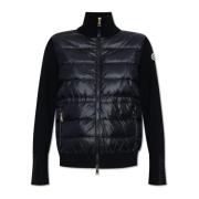 Jas met logo Moncler , Black , Dames