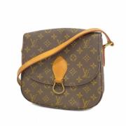 Pre-owned Fabric louis-vuitton-bags Louis Vuitton Vintage , Brown , Da...