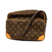 Pre-owned Fabric louis-vuitton-bags Louis Vuitton Vintage , Brown , Da...